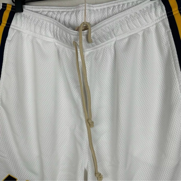 Men’s Champion Glen Rice 41 Basketball Shorts Navy Yellow Size Medium Rare Retro - Picture 6 of 11
